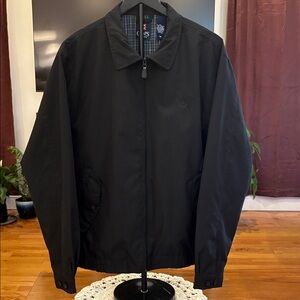 Chaps Black Lightweight Jacket